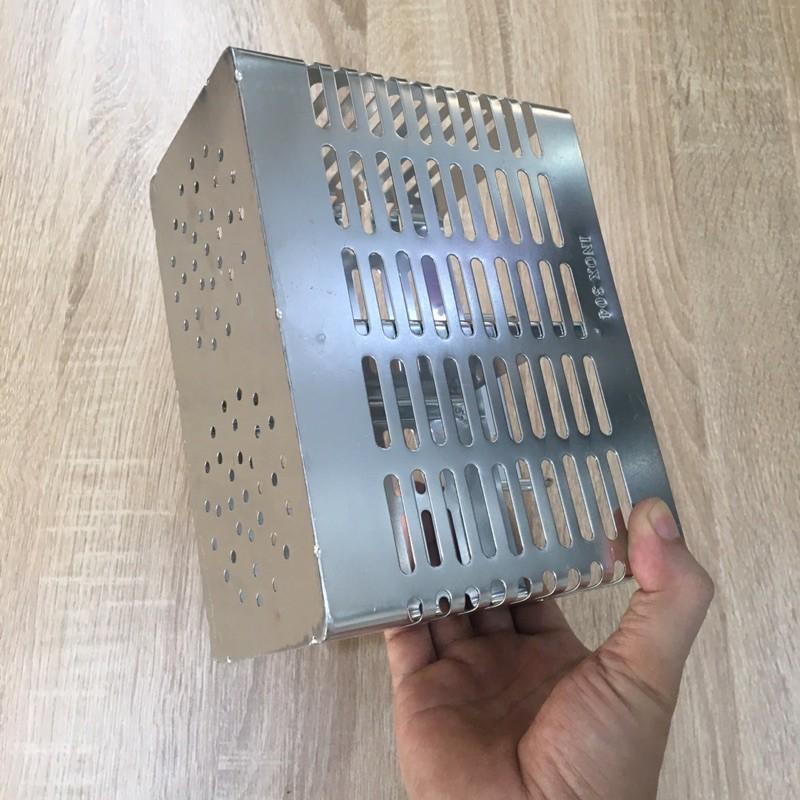 Ống Đũa Muỗng 2 Ngăn Inox 304 Cao Cấp, Hàng Inox Dày Đẹp - Vận Chuyển Miễn Phí Toàn Quốc