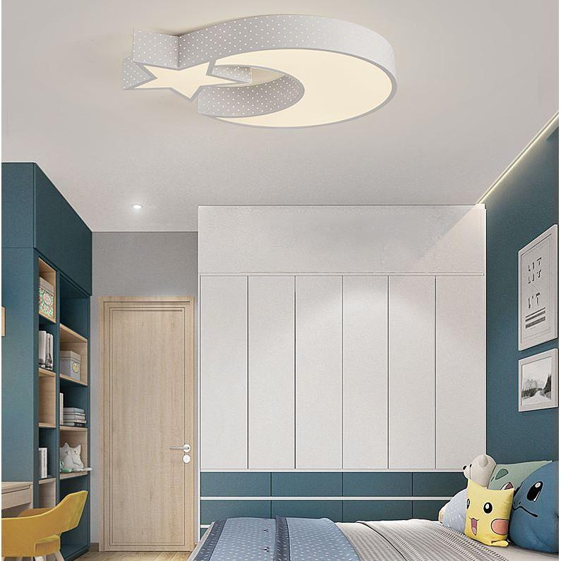 Đèn trần KINST D550mm kiểu dáng độc đáo với 3 chế độ ánh sáng hiện đại - kèm điều khiển từ xa - .