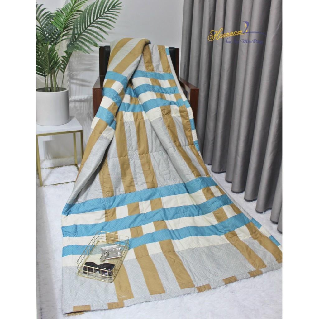 Chăn ngủ cotton chần gòn dày mát Chăn mền chăn ngủ cotton cao cấp
