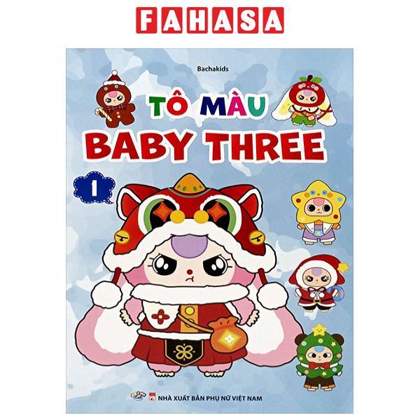 Sách - Tô Màu Baby Three 1