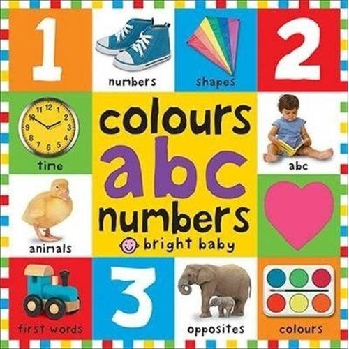 Colours ABC Numbers (First 100 Board Books)