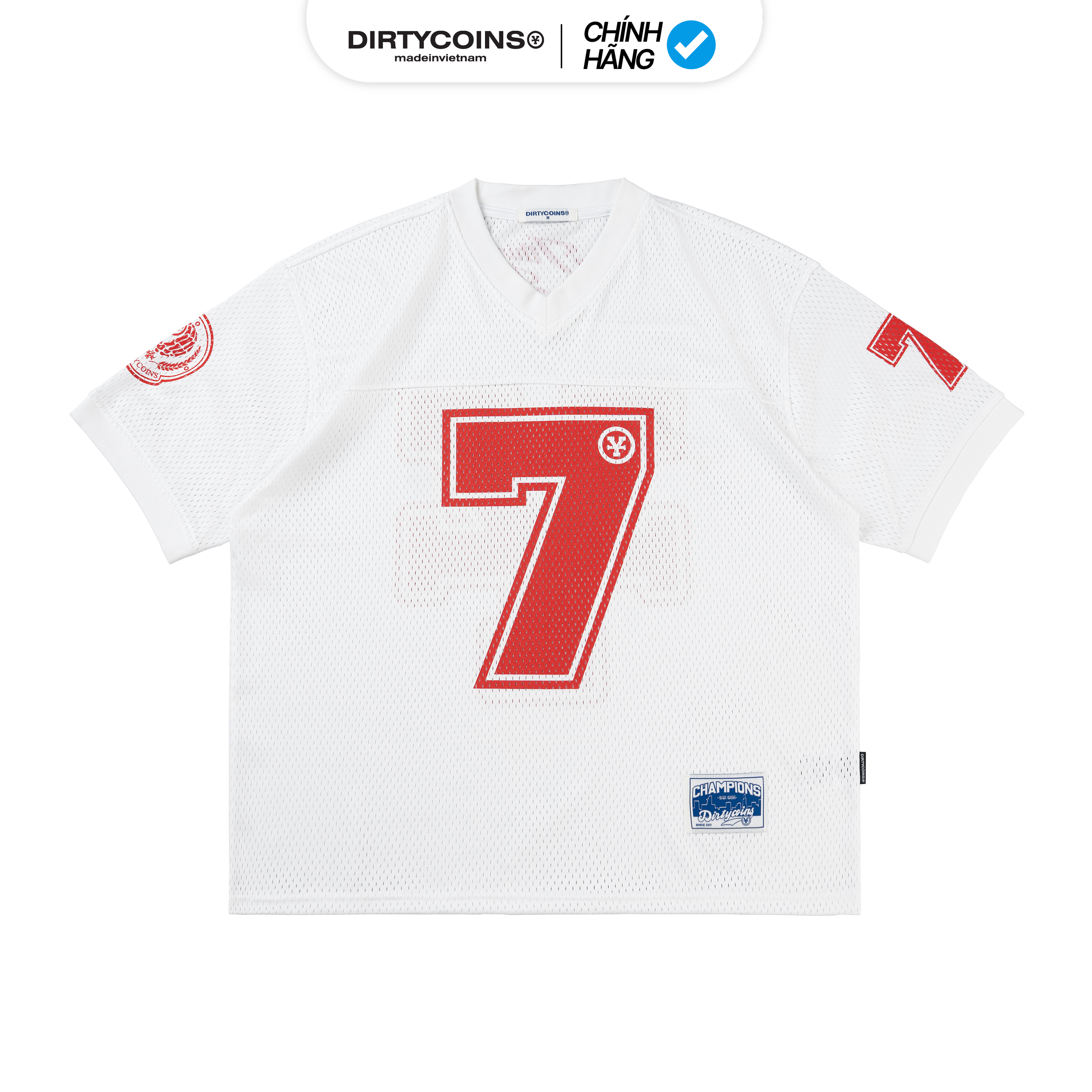 Áo Thun DirtyCoins Logo Football Jersey