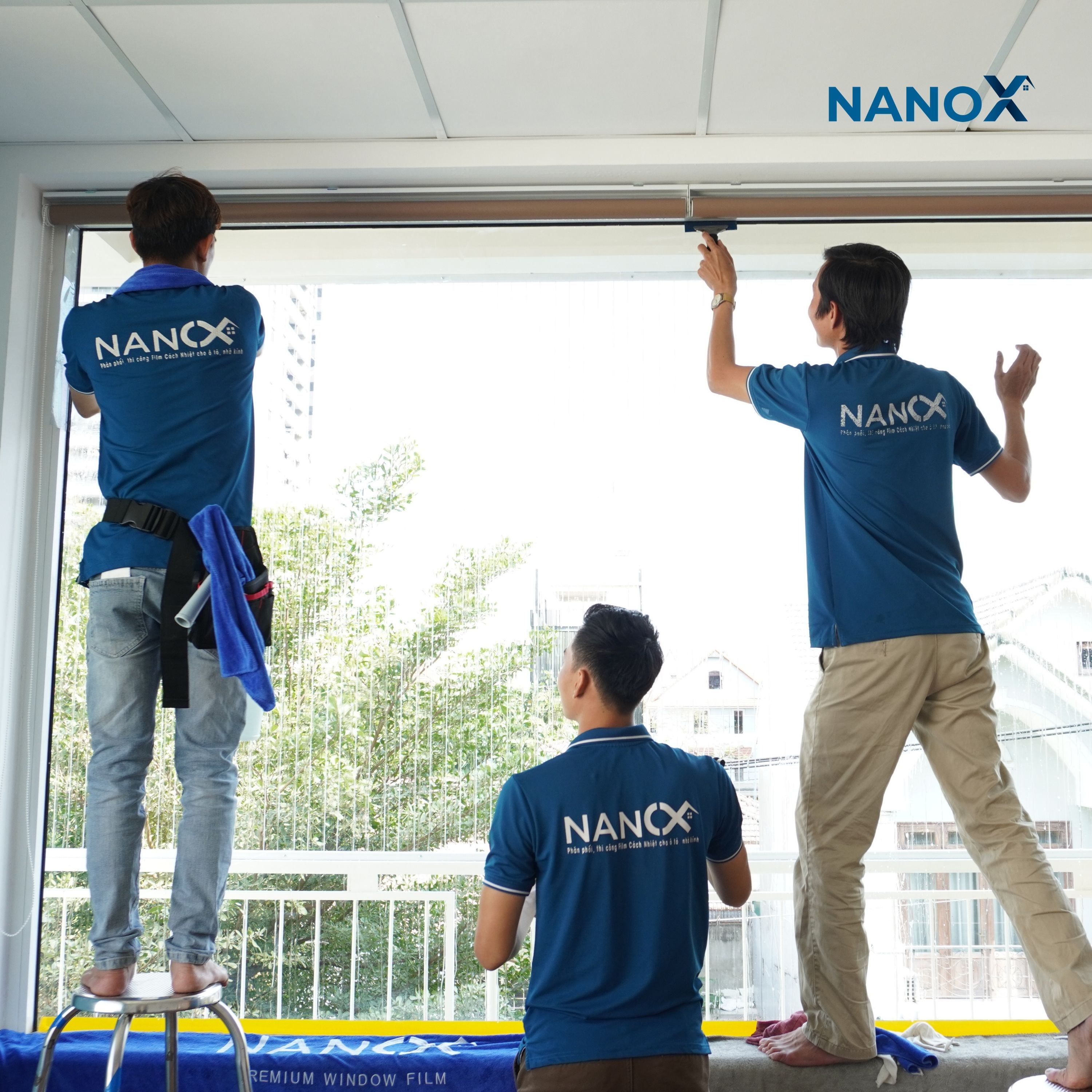Phim cách nhiệt cao cấp NanoX U70 chống nắng &amp; chống tia UV chuyên sâu cho nhà kính