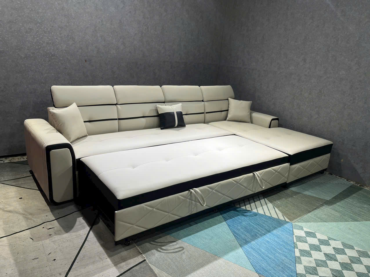 Sofa giường kéo thông minh Tundo NK2025 3,5 m x 1m8