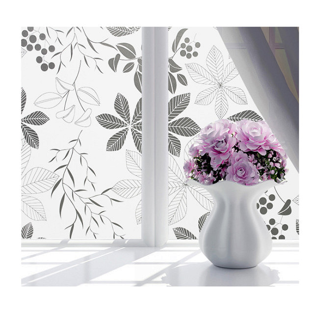 Combo 5m Decal Giấy Dán Kính Hoa Trắng