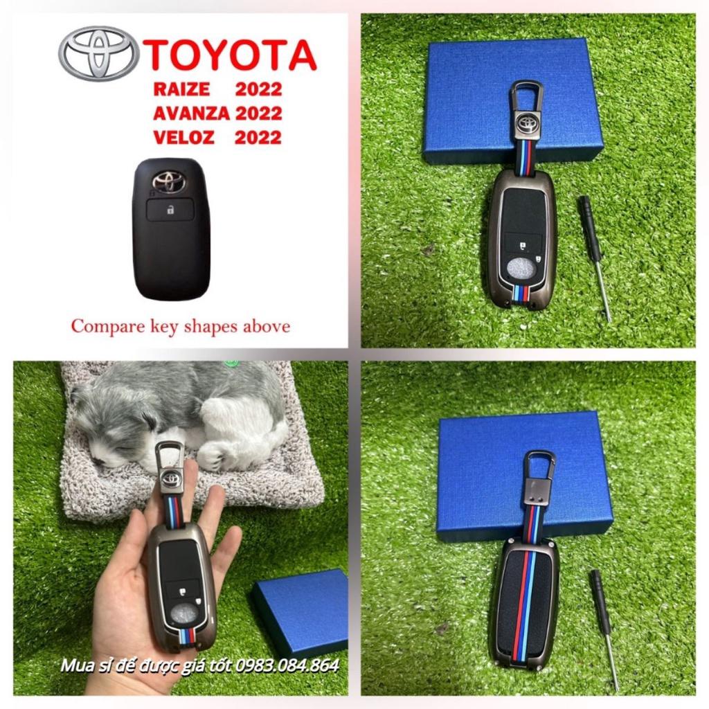 Ốp khóa kim loại xe ô tô Toyota Raize Veloz 2022 - Avanza 2022 - Chất liệu hợp kim - kiểu dáng thể thao