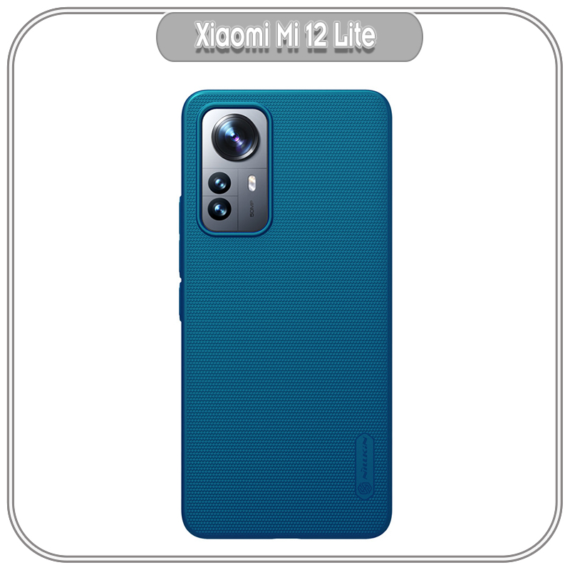 Ốp lưng cho Xiaomi 12 Lite 5G - NE Frosted Shield nhựa PC cứng Nillkin , Vân nhám , chống vân tay - Hàng nhập khẩu