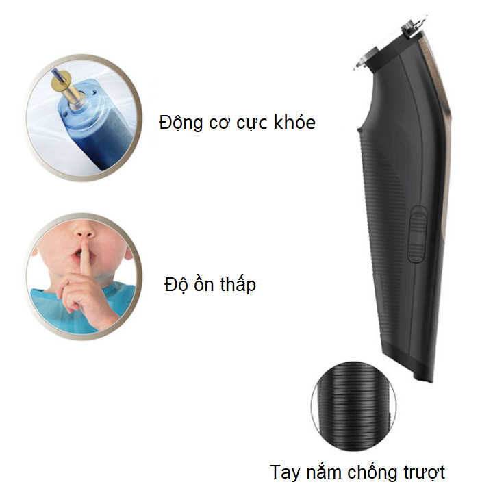 Tông đơ cắt tóc cao cấp DSP TS-90127 thiết kế nhỏ gọn