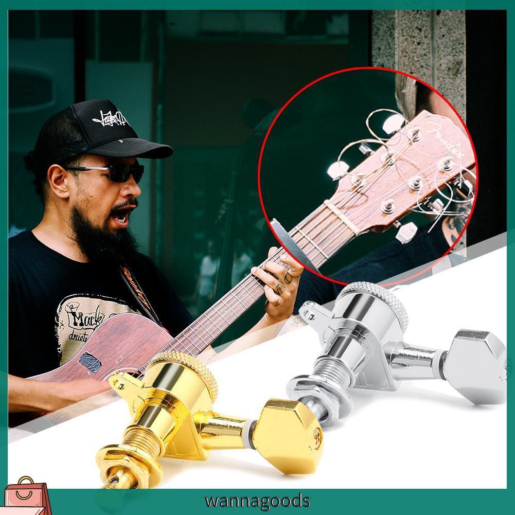 Set 6 Chốt Khóa Dây Đàn Guitar 6r