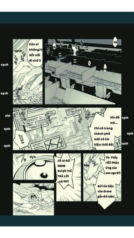 ngay cả khi hậu tận thế, thật hạnh phúc vẫn còn được sống... chapter 21.1 2