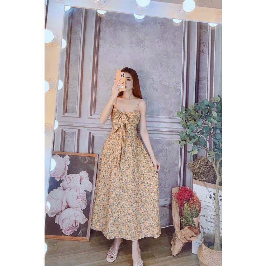Đầm Xòe Maxi Y HÌNH tôn dáng siêu sang trọng cho các nàng