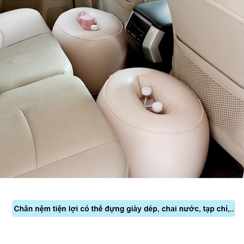 Nệm hơi ô tô SUV, đệm hơi du lịch xe 4 chỗ, 5 chỗ, 7 chỗ, màu sắc đa dạng, trang nhã (4 màu) - TẶNG kèm bơm điện 12V