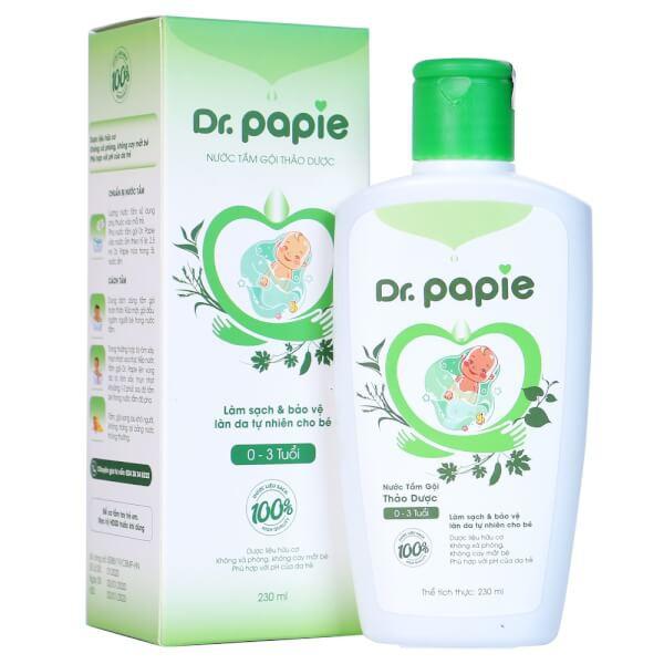 Nước tắm gội thảo dược Dr.PaPie (230ml)