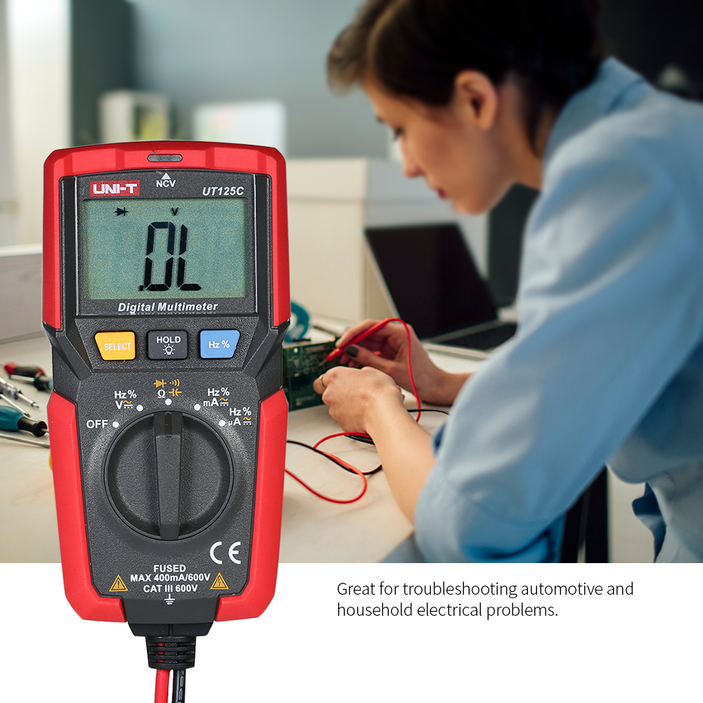 AMPE KẾ VẠN NĂNG KỸ THUẬT SỐ UNI-T UT125C