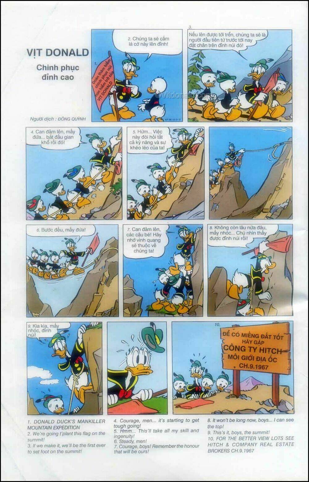 donald và bạn hữu chapter 74 4