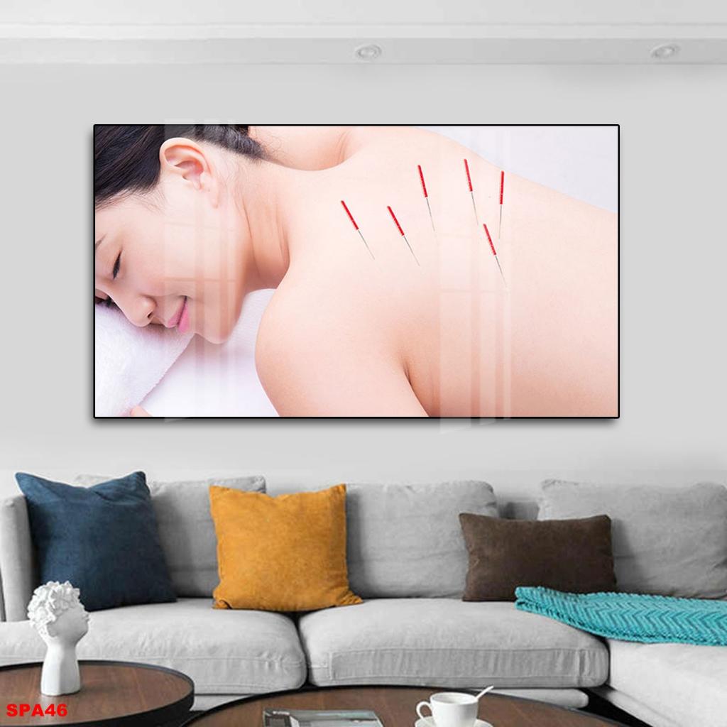 Trang Tráng Gương 3D Trang Trí Nội Thất SPA Dưỡng Sinh, Chăm Sóc Da, Thẩm Mỹ Viện, Đông Y Sang Trọng và Hiện Đại TCD07