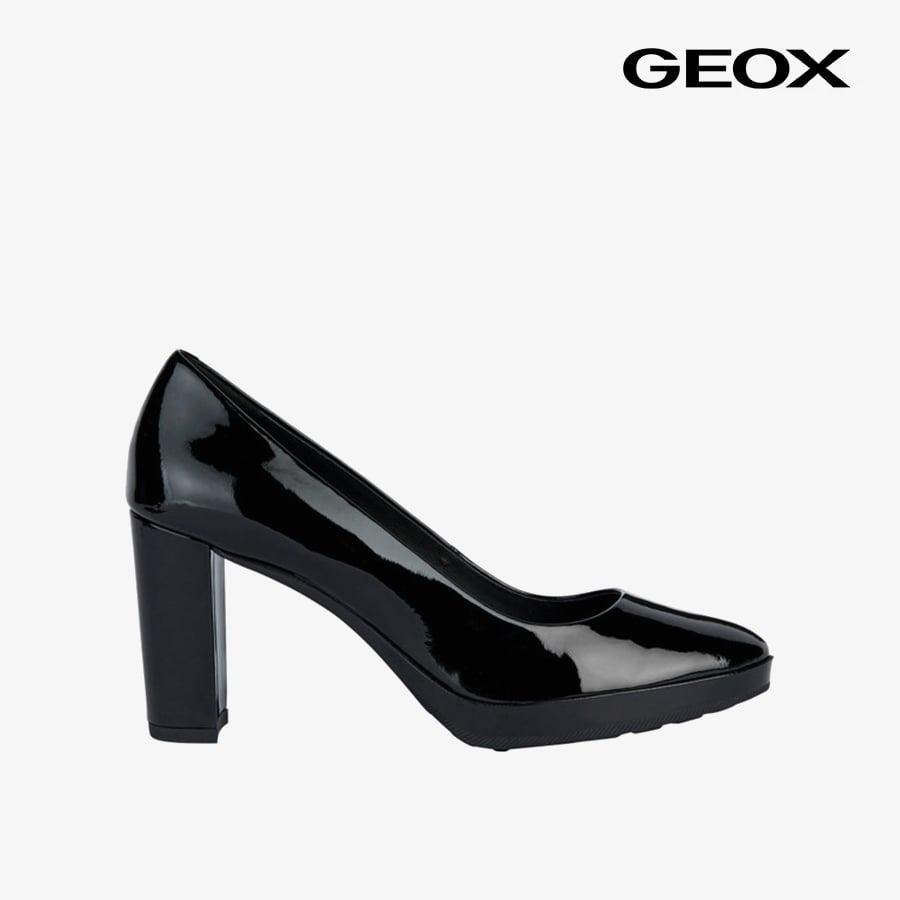 Giày Cao Gót Nữ GEOX D Walk Pleasure 85 A - Black - 36