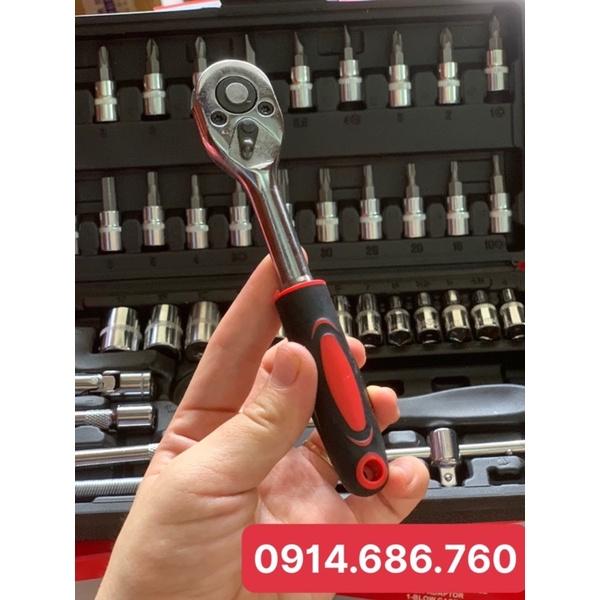 Bộ tuýp vặn 1/4 đa năng 46 chi tiết chuyên tháo nội thất HÀNG XỊN không toét, gãy