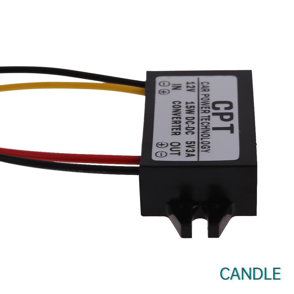 Bộ Chuyển Đổi Nguồn Điện Dc Sang Dc 12v Sang 5v 3a 15w Cho Xe Hơi