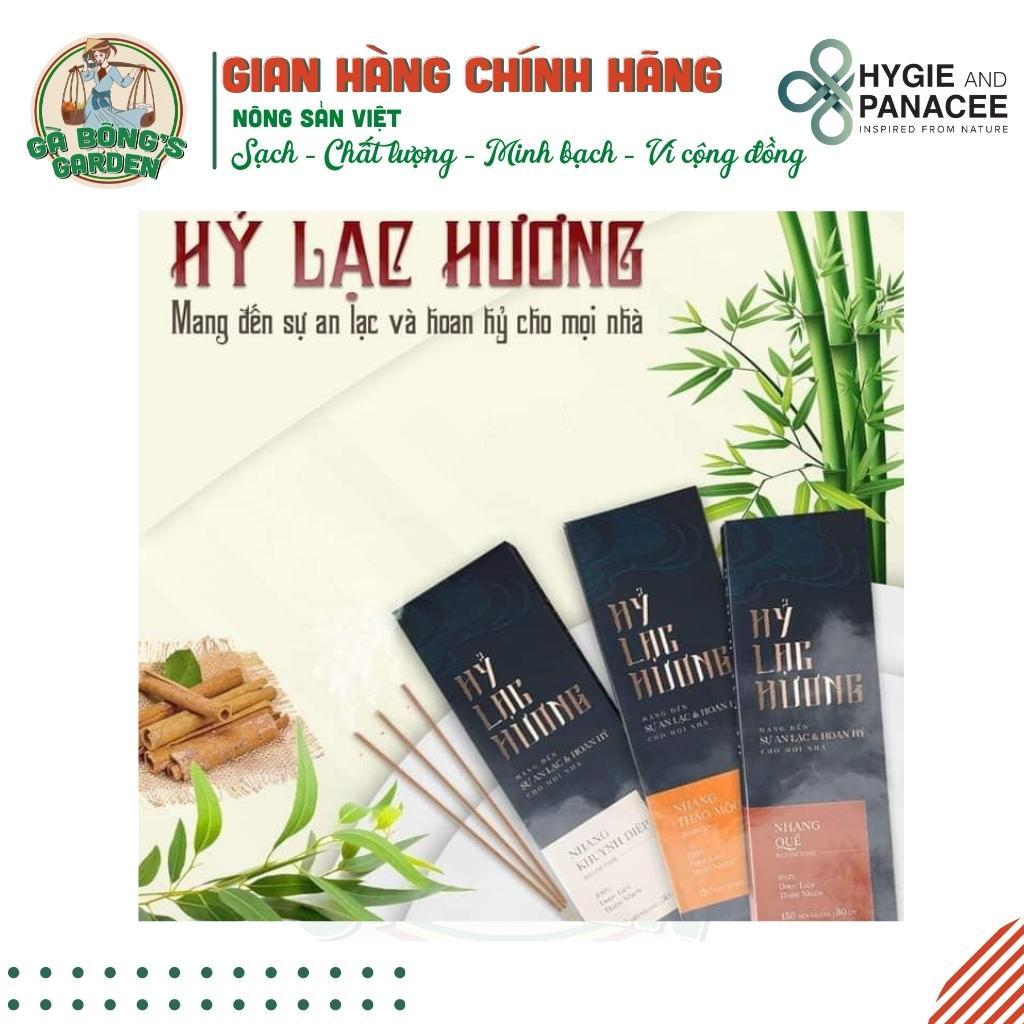 Hỷ Lạc Hương Nhang Thảo Dược Hygie Khử Khuẩn Thanh Sạch Ấm Cúng Khuynh Diệp Sả Trầm Quế