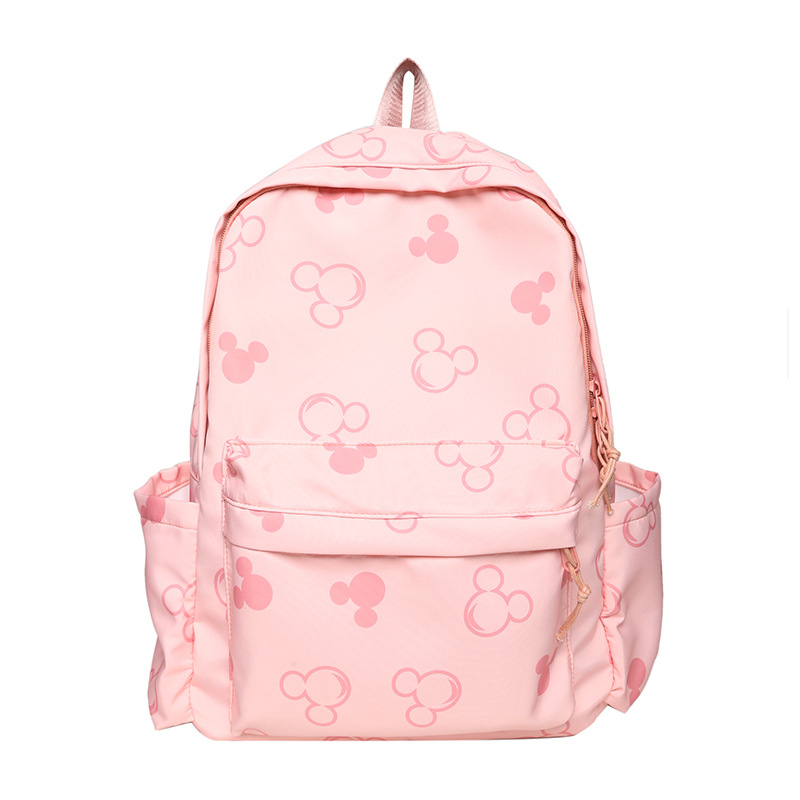 Balo nữ đi học BH Kids hình chuột Mickey dễ thương làm cặp sách, túi xách thời trang - BHS87