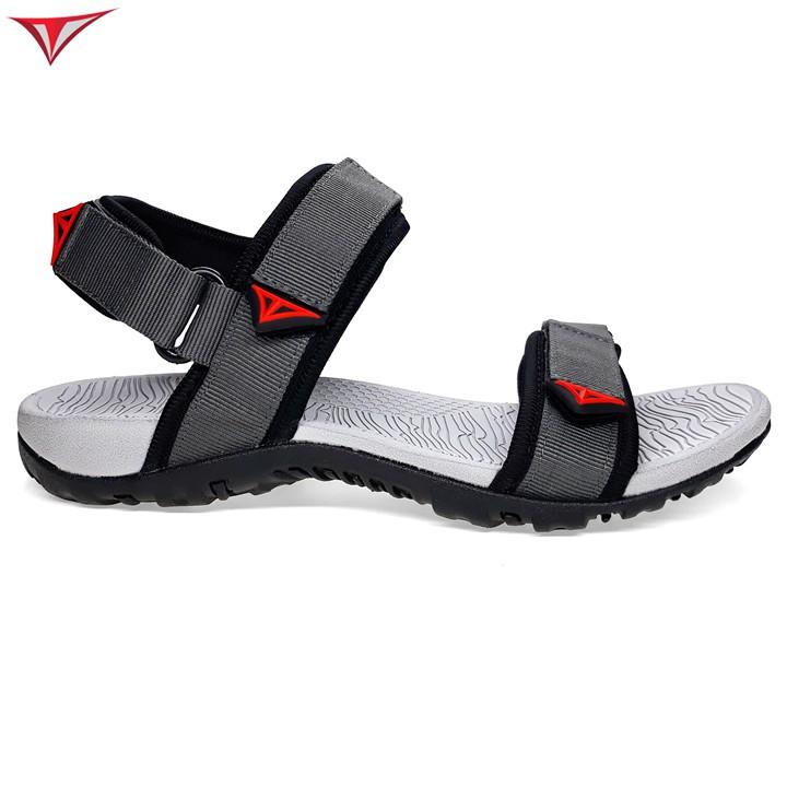 Giày Sandal Nam Việt Thủy - Quai Ngang Ghi Xám - VT016