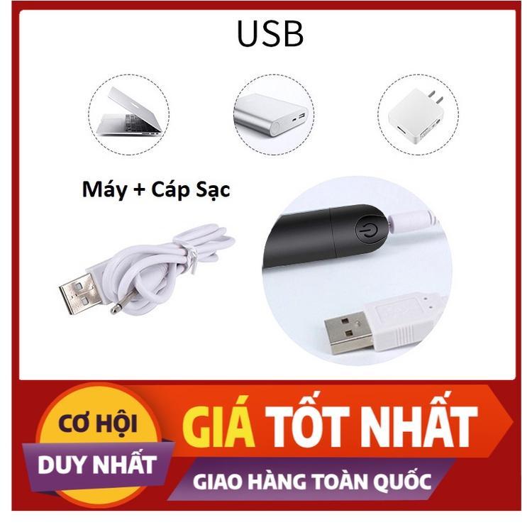 Máy massage mắt mini cầm tay 10 chế độ - Máy chống đau mỏi cơ cao cấp sạc USB loại bỏ quầng thâm mắt (Hàng Chính Hãng)