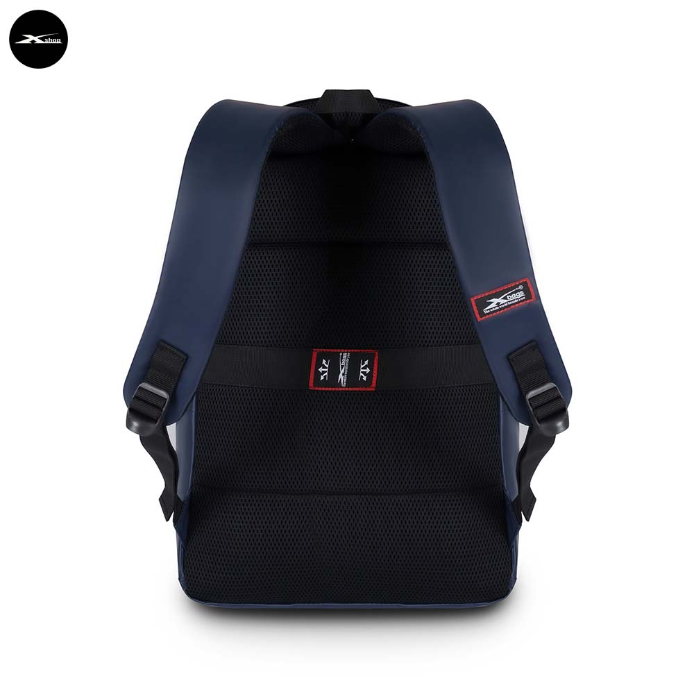 Balo Đi Học Nam Nữ Xbags Dark Blue XB 3202 - Balo Thời Trang Cao Cấp, Vải Polyester Chống Nước, Ngăn Chứa Rộng Đựng Laptop 15.6 Inch
