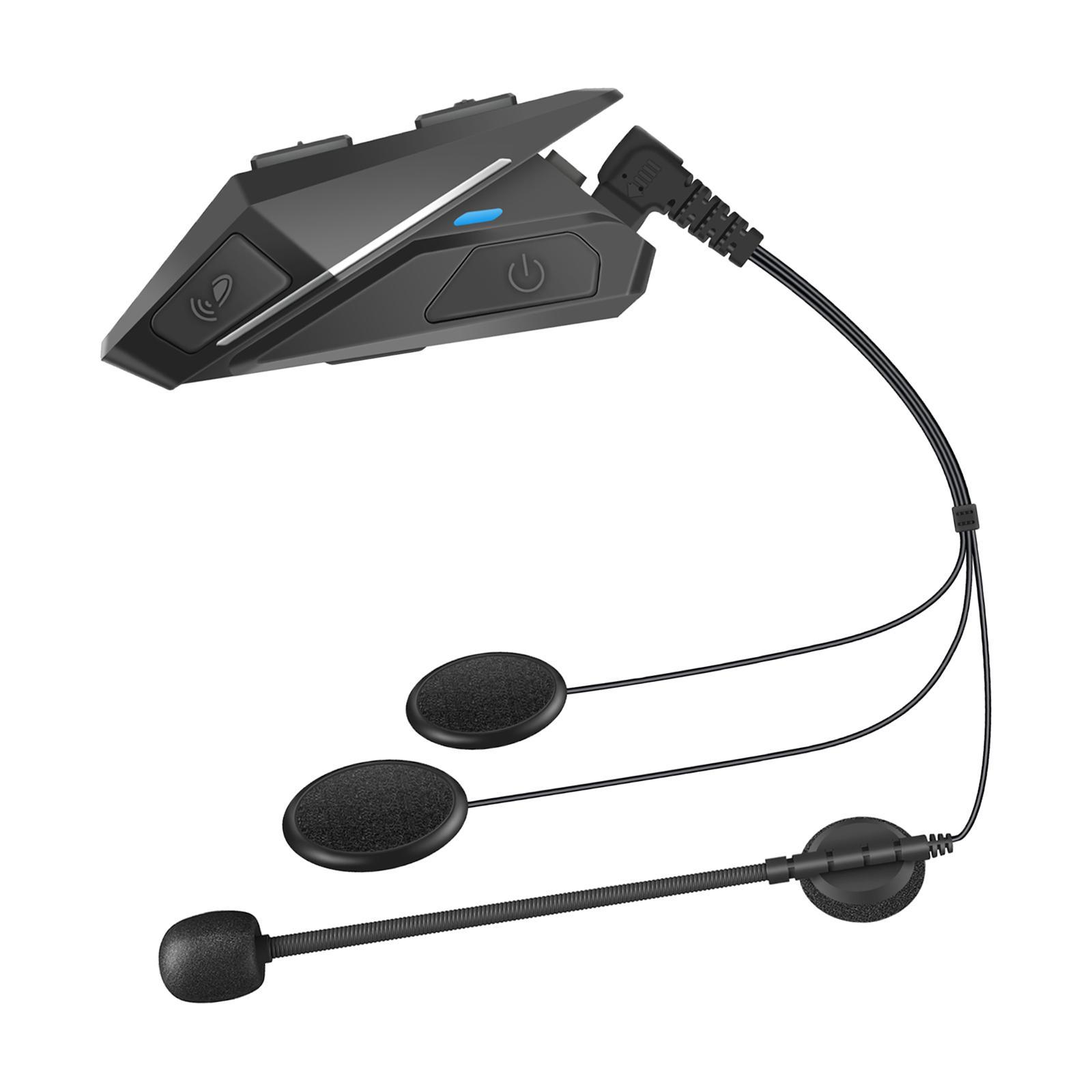 Motorcycle  Headset  Hands Free V5.0 Mic for Outdoor Sports