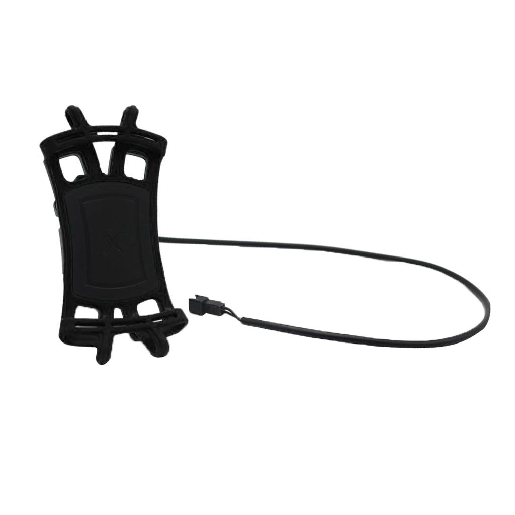 Motorcycle Handlebar Phone Mount Holder USB Charger for