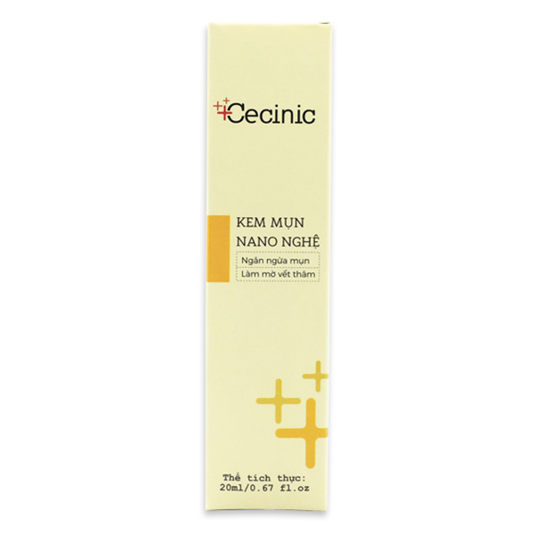 Kem Mụn Nano Nghệ Cecinic 20Ml