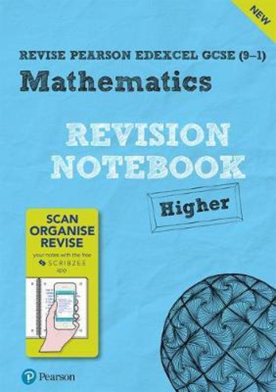 Sách - Revise Edexcel GCSE (9-1) Mathematics Higher Notebook : including the SCRIBZEE App by  (UK edition, paperback)