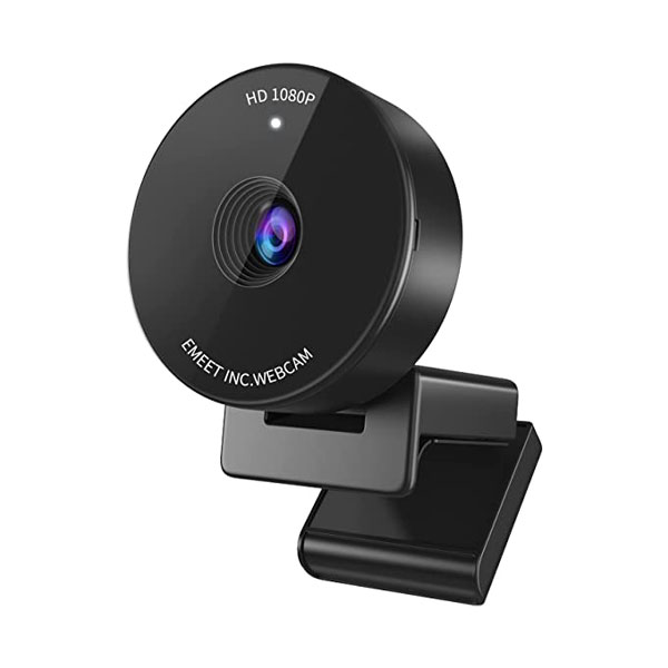 Webcam eMeet C955 full HD 1080P tự động điều chỉnh ánh sáng, tích hợp micro giảm tiếng ồn - Hàng chính hãng