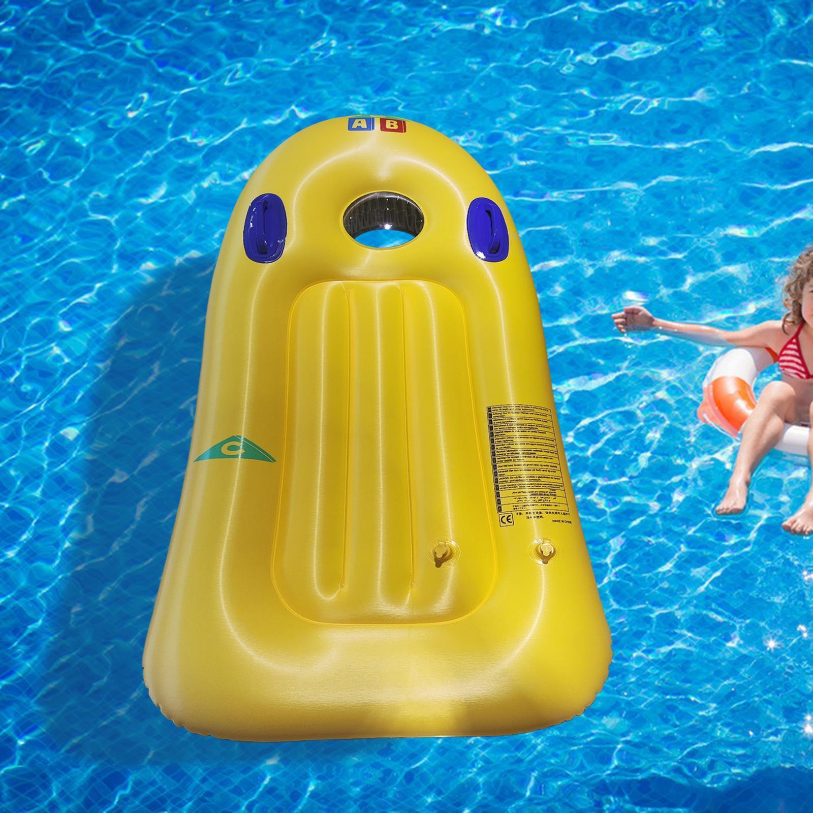 Kids Inflatable Surfboard Portable Toy Surf Kickboard