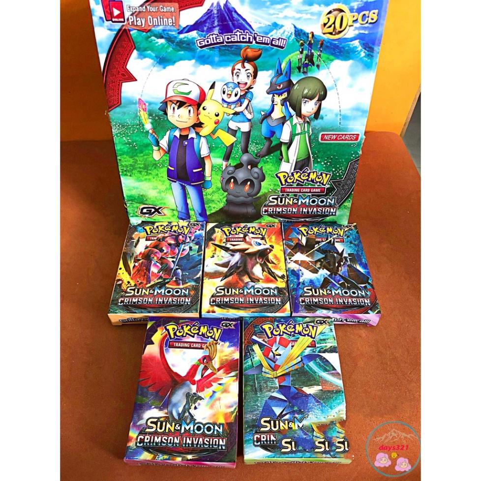 Bộ Sưu Tập Hộp 640 lá Thẻ Bài game show Pokémon GX EX bạn dạng tiên tiến nhất Làm món quà Cho Trẻ Em