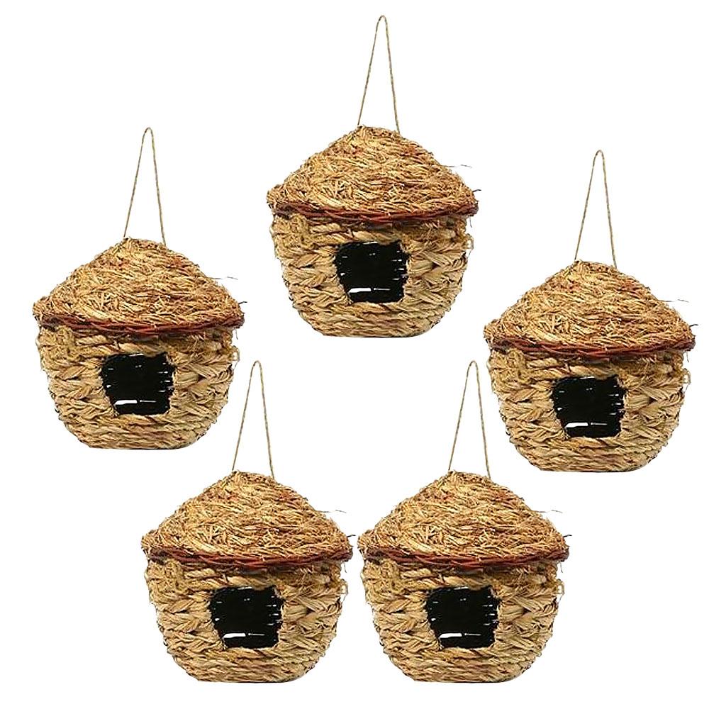 5 Cái Động Vật Hoang Dã Chim Trưởng Phòng Tổ Tay Sáng Tạo Nhà Chim Bãi Cỏ Trang Trí