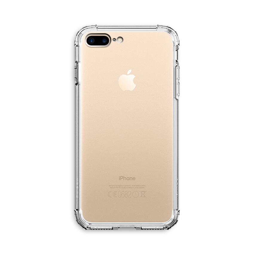 Ốp Lưng Chống Sốc cho điện thoại Apple Iphone 7 Plus / 8 Plus - Dẻo Trong - Hàng Chính Hãng