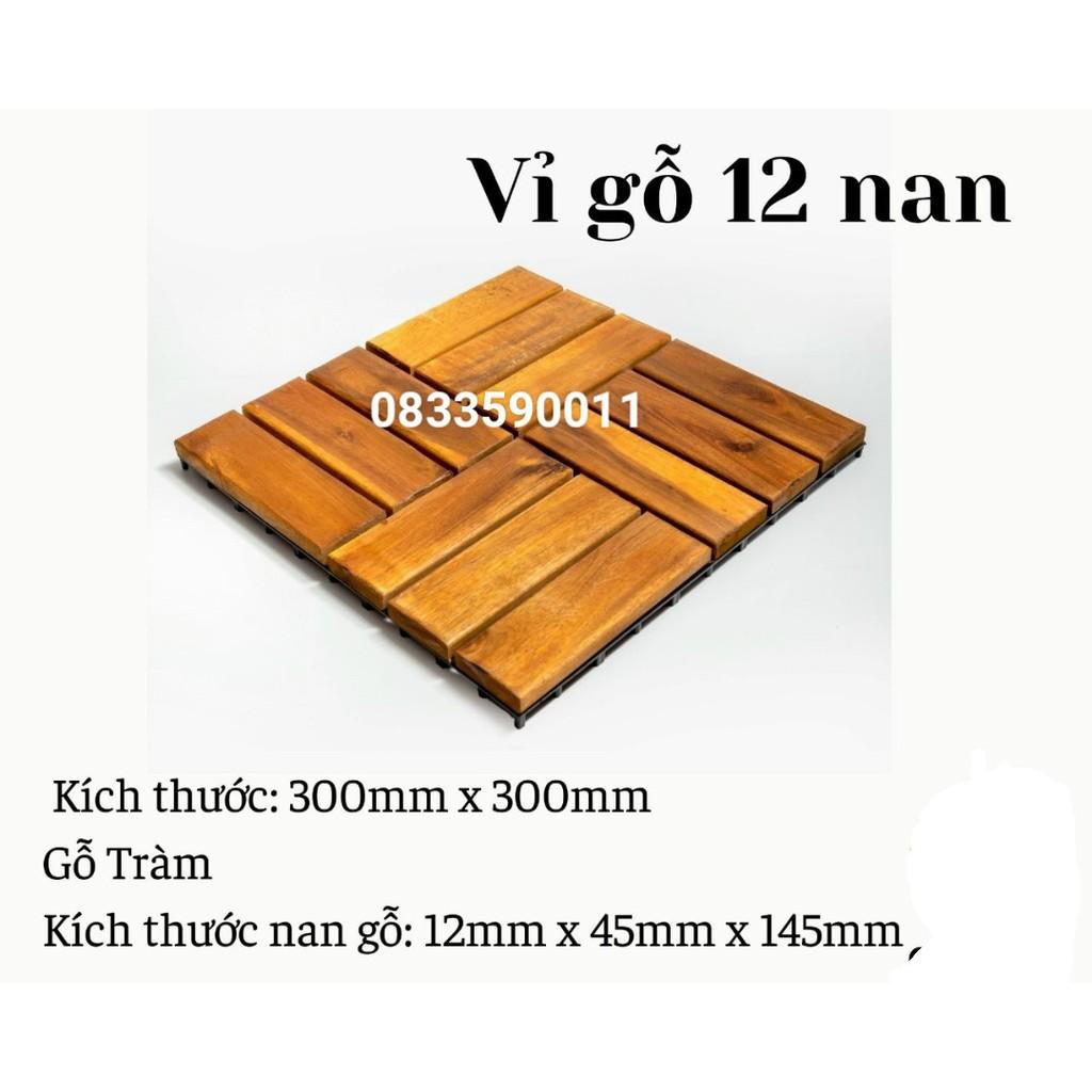 Vỉ Sàn Gỗ Nhựa Composite Lót Sàn Ban Công.Nhận thi công