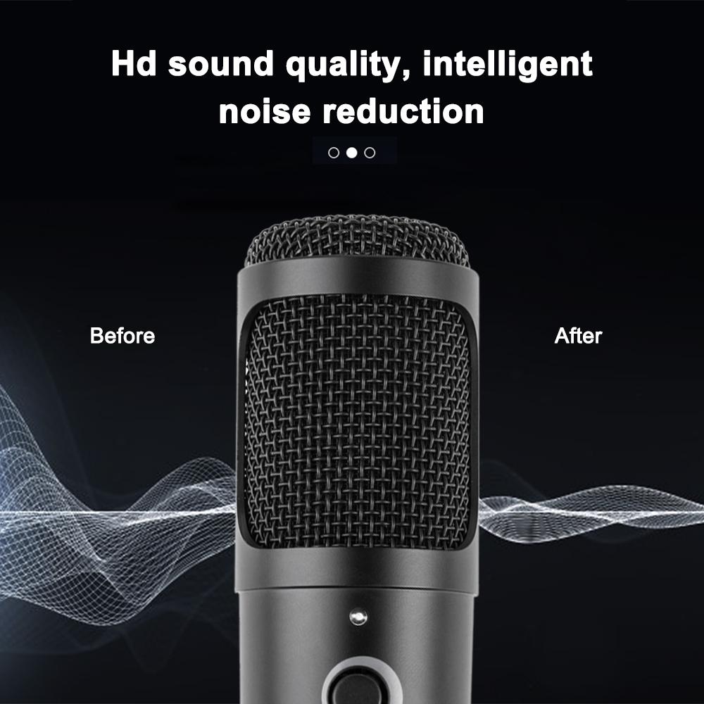 Ghi âm Truyền phát Micrô Cardioid Studio Vocals Broadcast Mic cho PC Chat Voice M2 USB Condenser