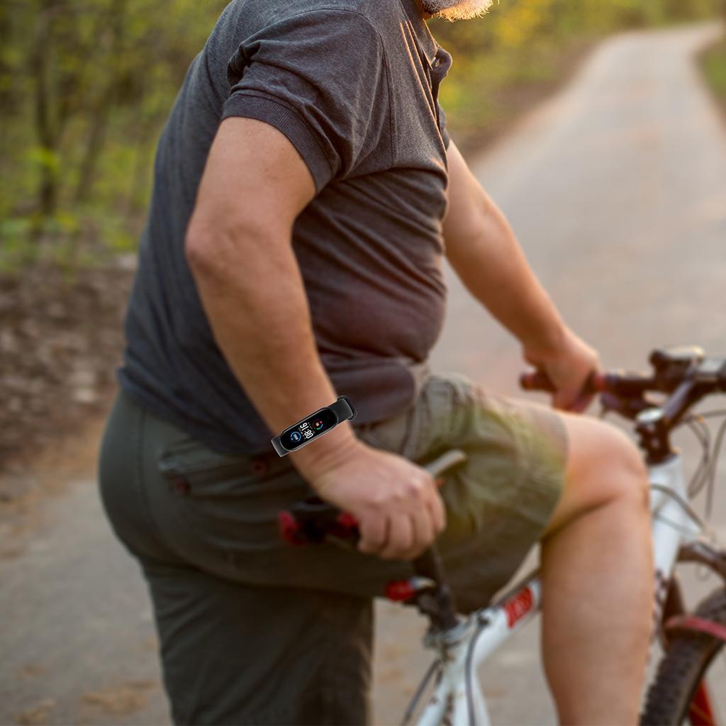 3Pcs Replacement Silicone Band Soft Wrist Band Fit for MI Band 5