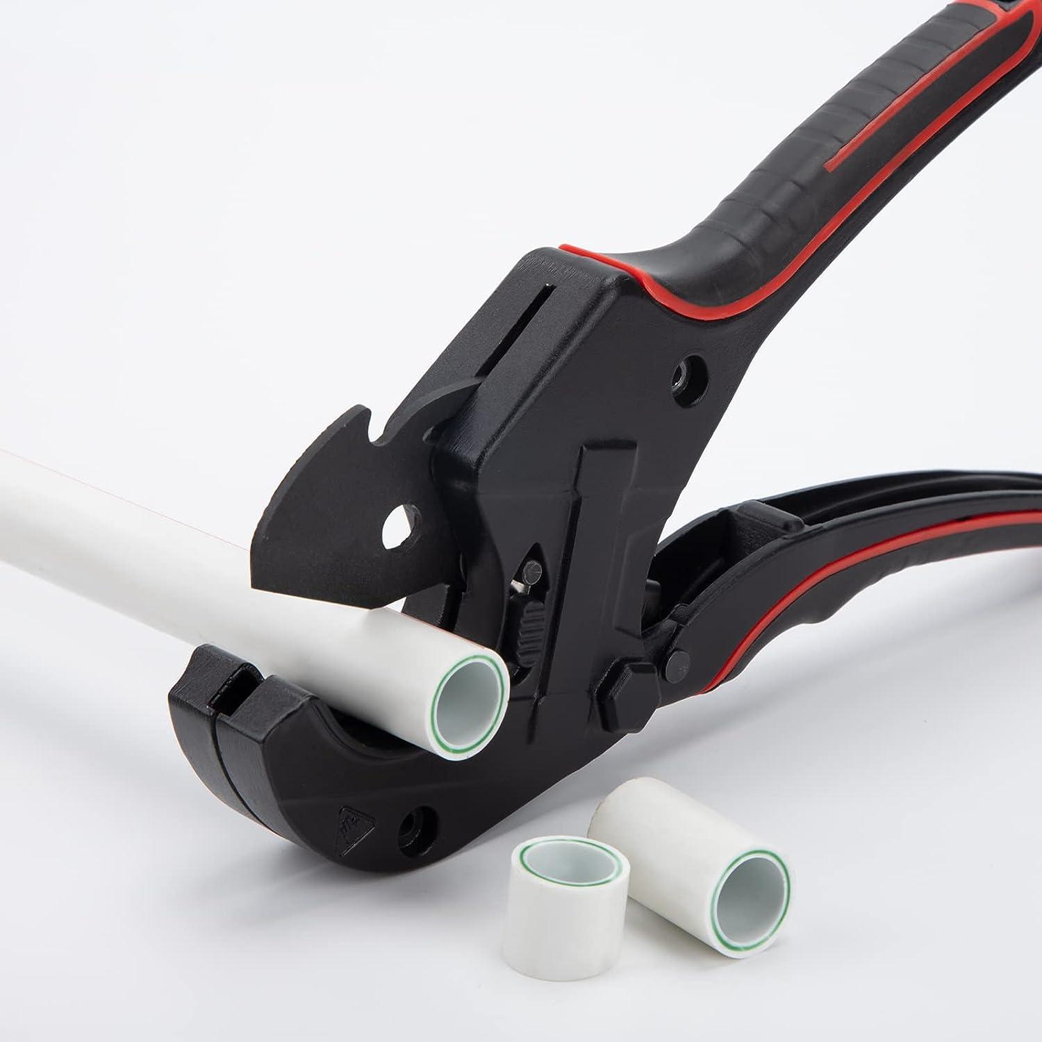 Máy cắt ống nhựa PVC có lưỡi dự phòng, Máy cắt ống 42mm và Máy cắt ống, Thợ sửa ống nước hạng nặng cho nhân viên bảo trì PVC CPVC PEX PE PPR