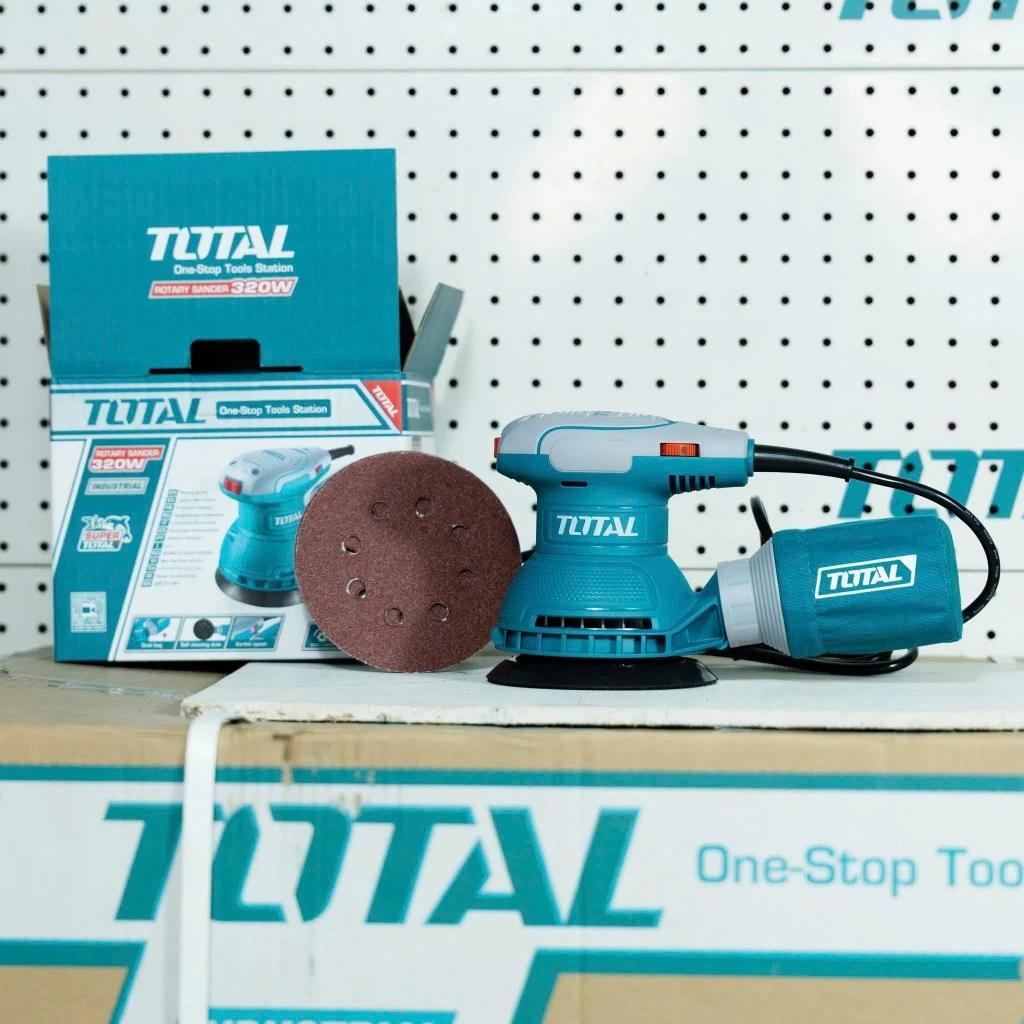 MÁY CHÀ NHÁM TRÒN 320W TOTAL TF2131256 - HÀNG CHÍNH HÃNG