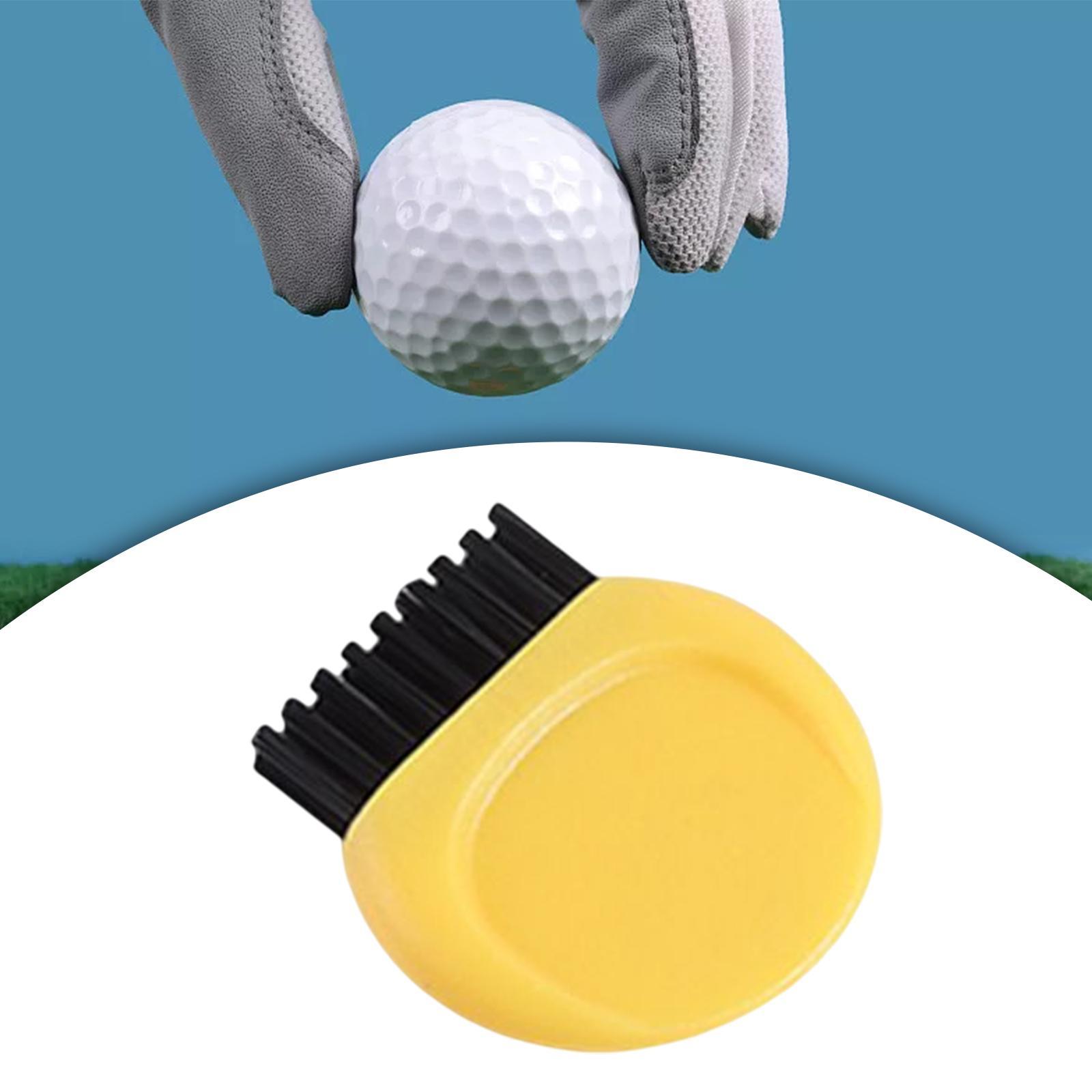 Mini Club Brush Pocket Groove Cleaner Outdoor Cleaning Brush for Shoes Irons Balls