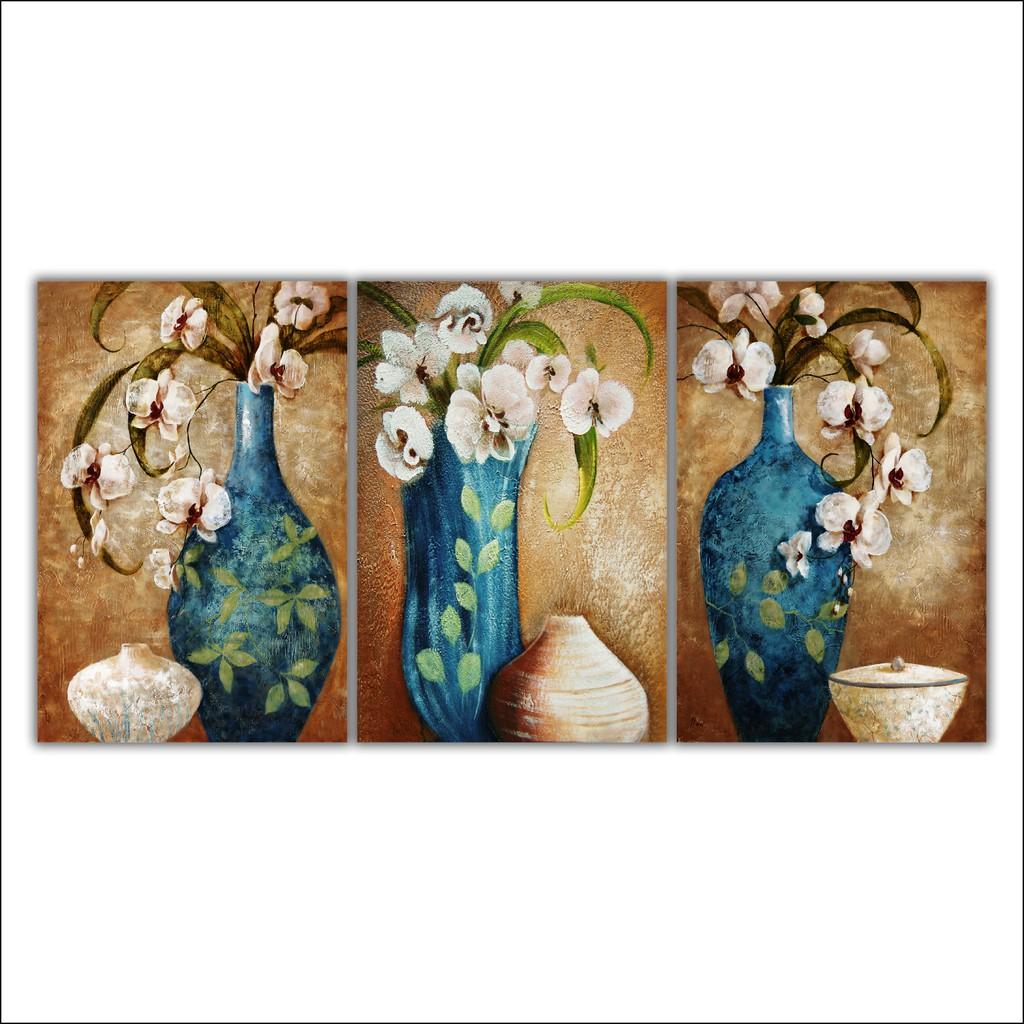 Tranh nội thất bình hoa trang trí POST3-54