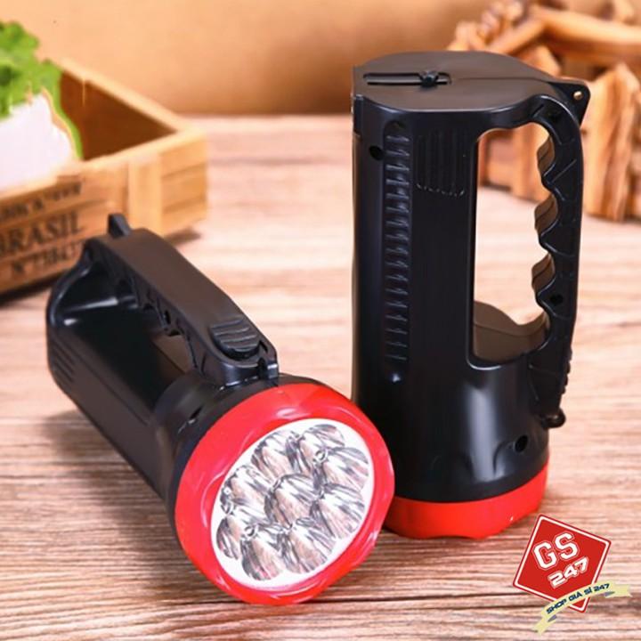 Đèn pin LED 3319 Xách Tay - 10 Led- Sạc Được