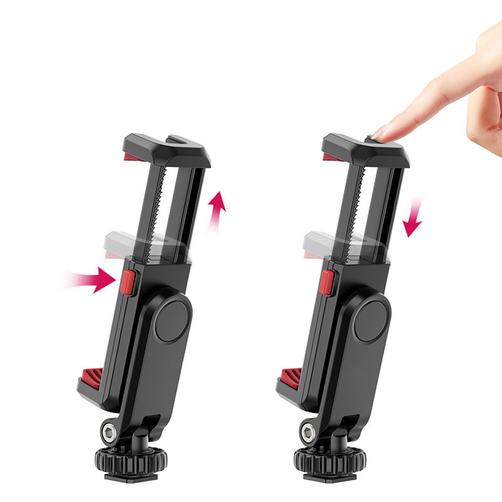 Phone Tripod Mount Adapter Universal Clamp for Live  Selfie Stick