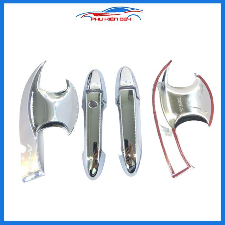 Ốp tay hõm mạ crom HRV 2018-2019-2020-2021 sáng bóng chống trầy bảo vệ cửa xe ô tô