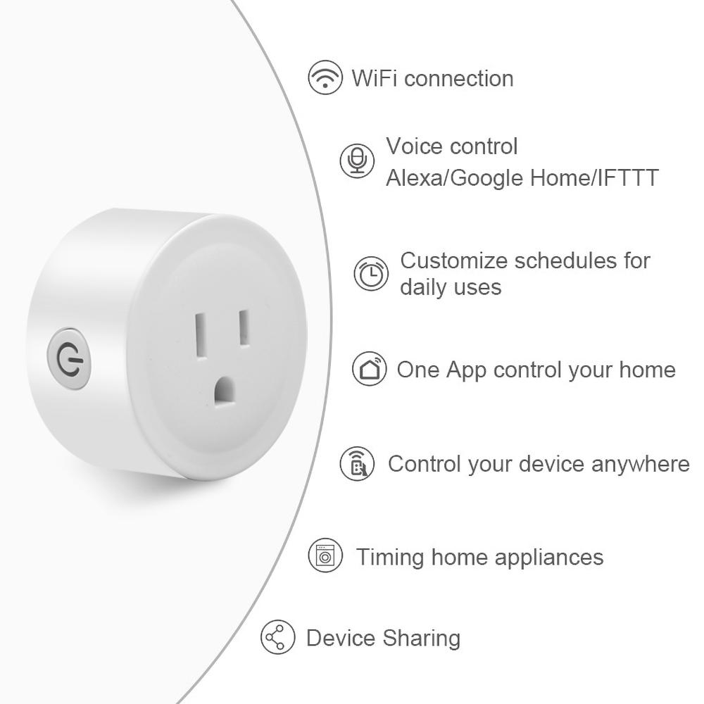Ổ Cắm Thông Minh Kết Nối Wifi Điều Khiển Bằng Giọng Nói
