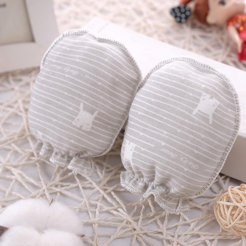 Găng Tay Cho Bé Bao Tay Chống Cào Xước Cho Trẻ Sơ Sinh Chất Cotton