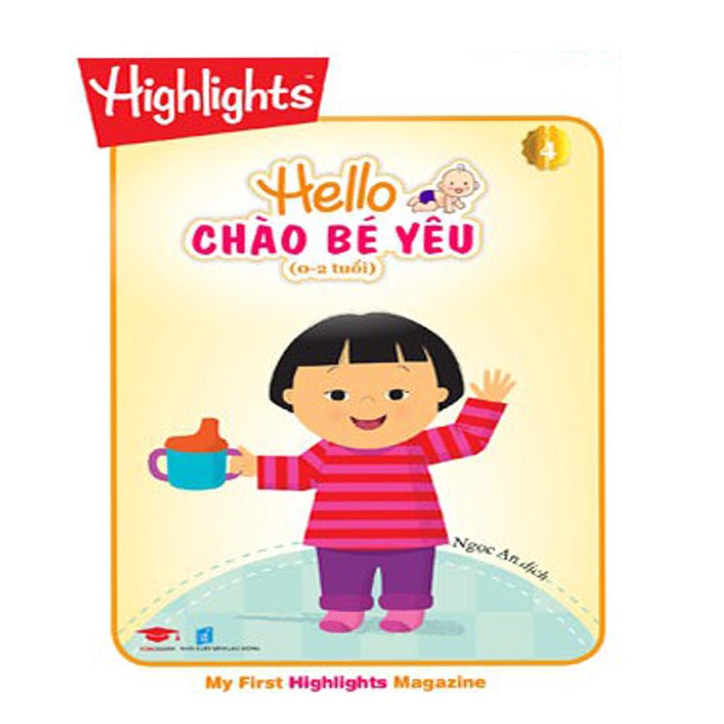 Sách - Cuốn Tạp chí Hello – Chào bé yêu 4 ( 0-2 tuổi) - Á Châu Books